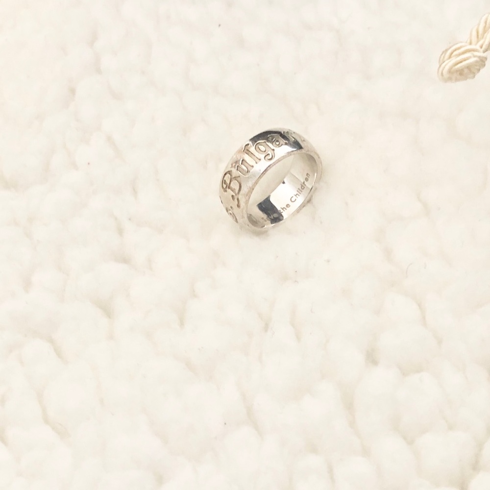 SOLD!! Bvlgari save the children ring 7 - Picture 2 of 5